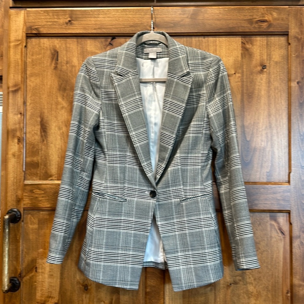 H&M Plaid Suit